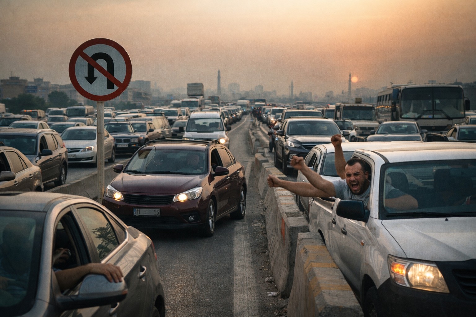 عكس السير… في مجتمع يسير عكس العقل ("من هنا... وهناك" بقلم وليد حسين الخطيب)