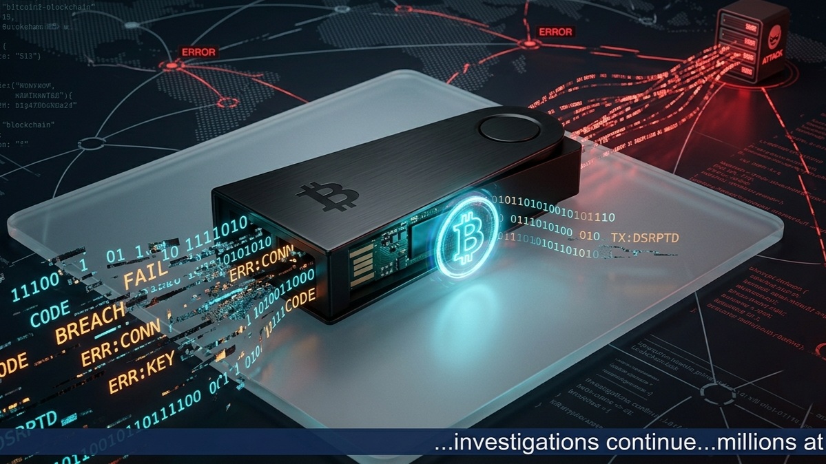 هجوم إلكتروني يستهدف محافظ بيتكوين الباردة ويكشف خللاً أمنياً خطيراً