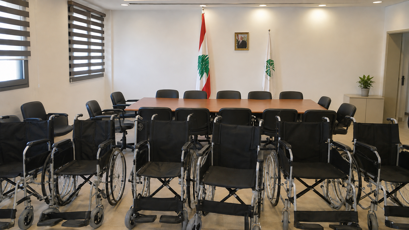 المجلس القاري الأفريقي يقدّم 100 كرسي متحرك لذوي الاحتياجات الخاصة في لبنان