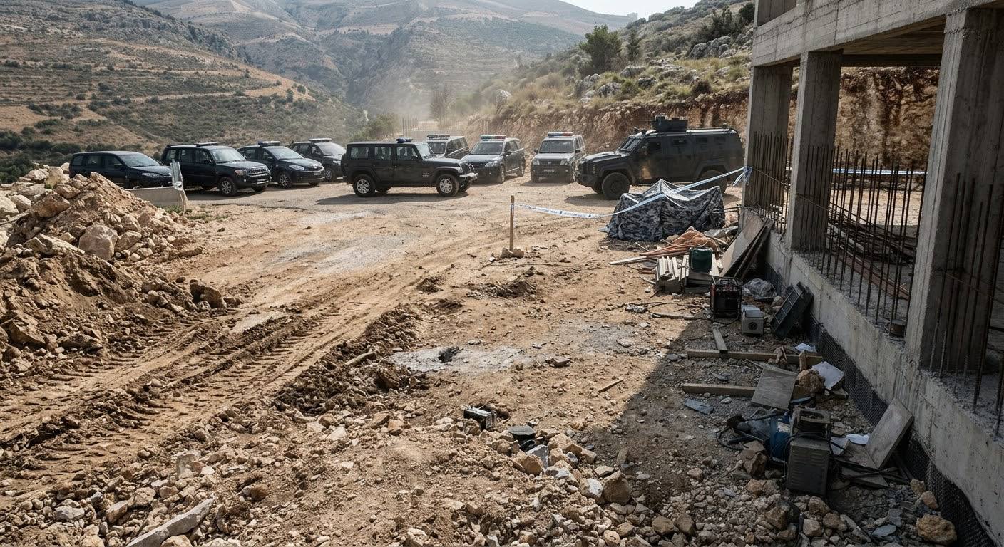 توقيف 3 مشتبه بهم بسرقة ورش قيد الإنشاء في جنوب لبنان