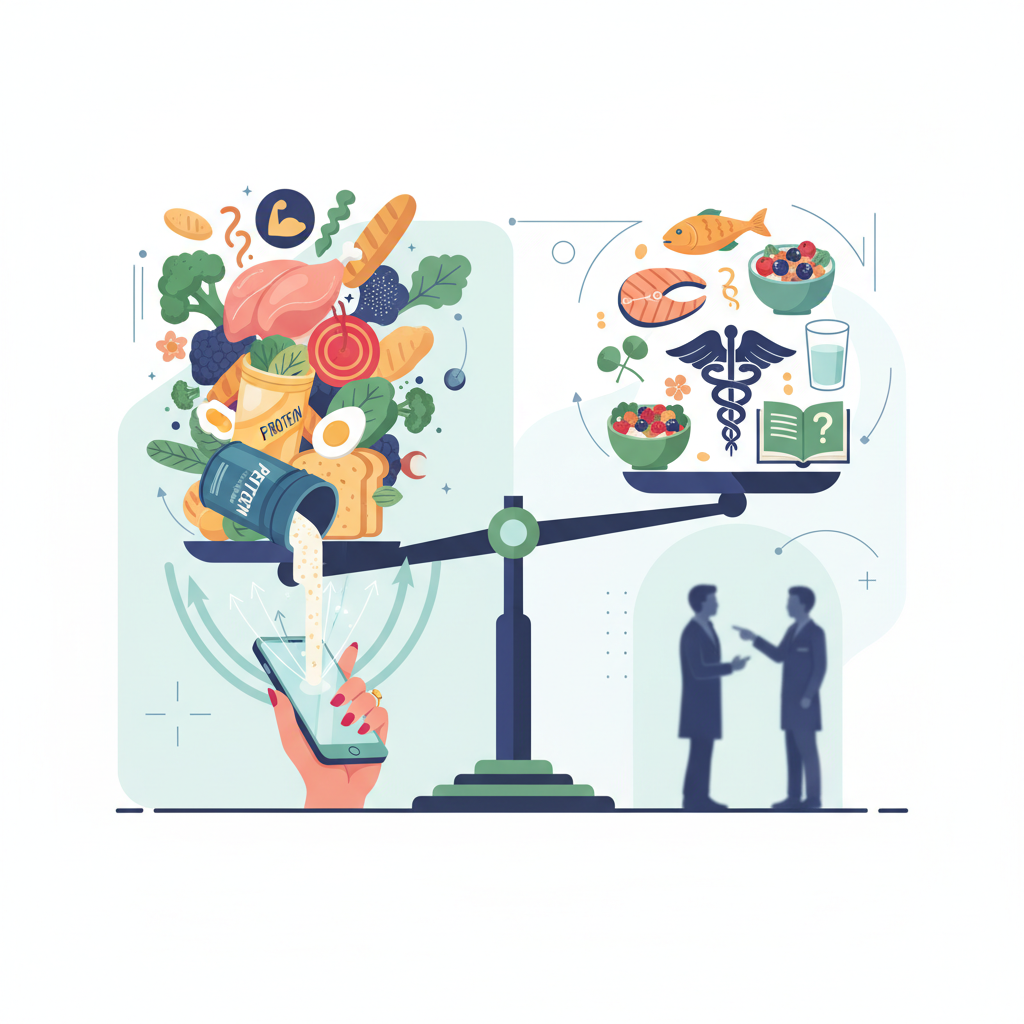 هوس الألياف والبروتين... بين نصائح المؤثرين وحاجة الجسم