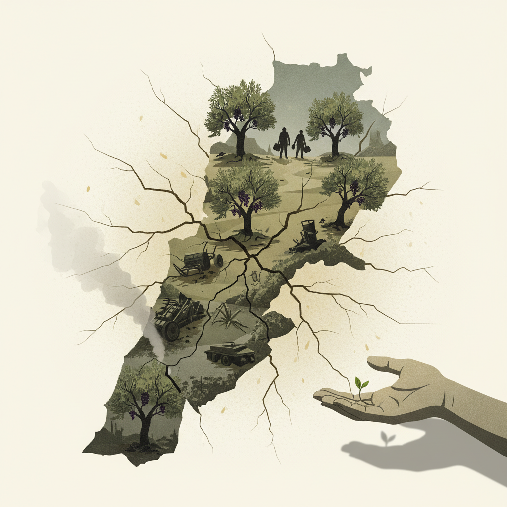 القطاع الزراعي في لبنان يئن تحت وطأة العدوان... خسائر فادحة وخطة طوارئ لإنقاذ الأمن الغذائي