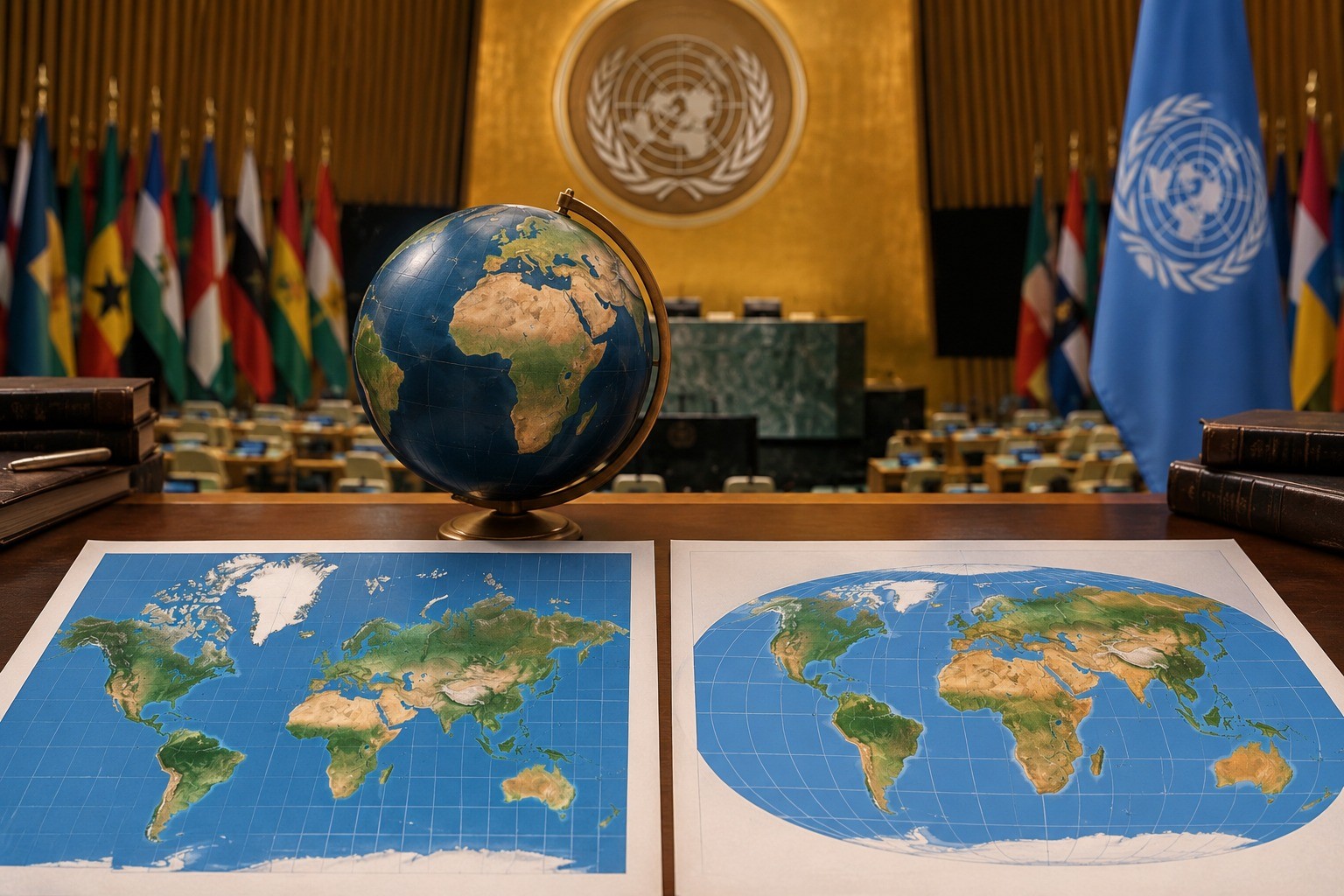 الأمم المتحدة تدعو إلى اعتماد خرائط أكثر دقة في تمثيل أحجام القارات