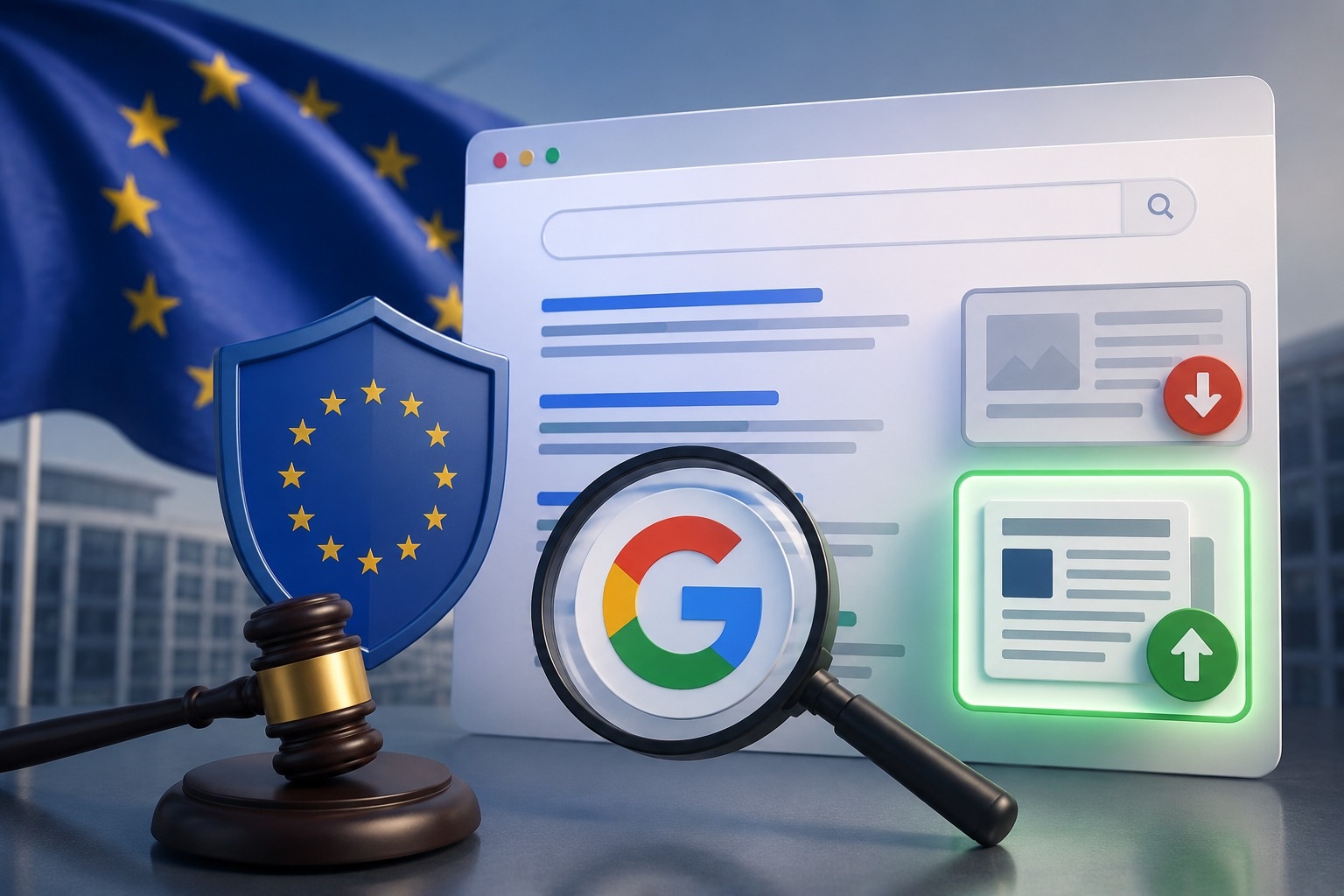 غوغل تعدّل سياسة المحتوى في أوروبا لتجنب غرامة بموجب قانون الأسواق الرقمية