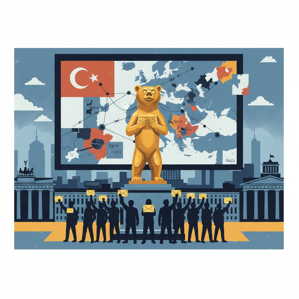 مهرجان برلين السينمائي يمنح جائزة الدب الذهبي لفيلم "رسائل صفراء" التركي