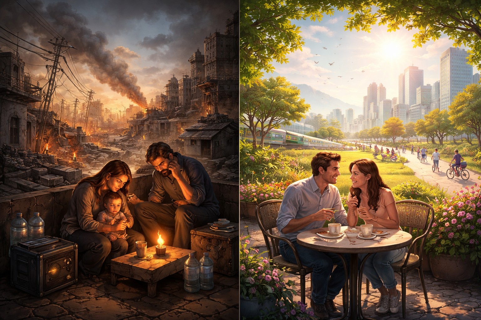 نحن بخير… فقط ينقصنا القليل من الحياة (سلسلة "من هنا... وهناك" بقلم وليد حسين الخطيب)