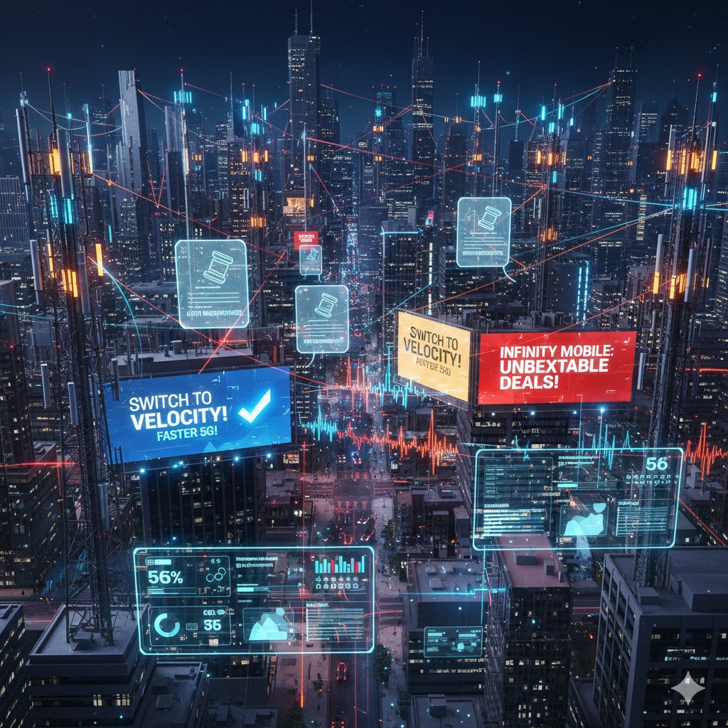 حرب الإعلانات بين شركات الاتصالات الأميركية تتصاعد