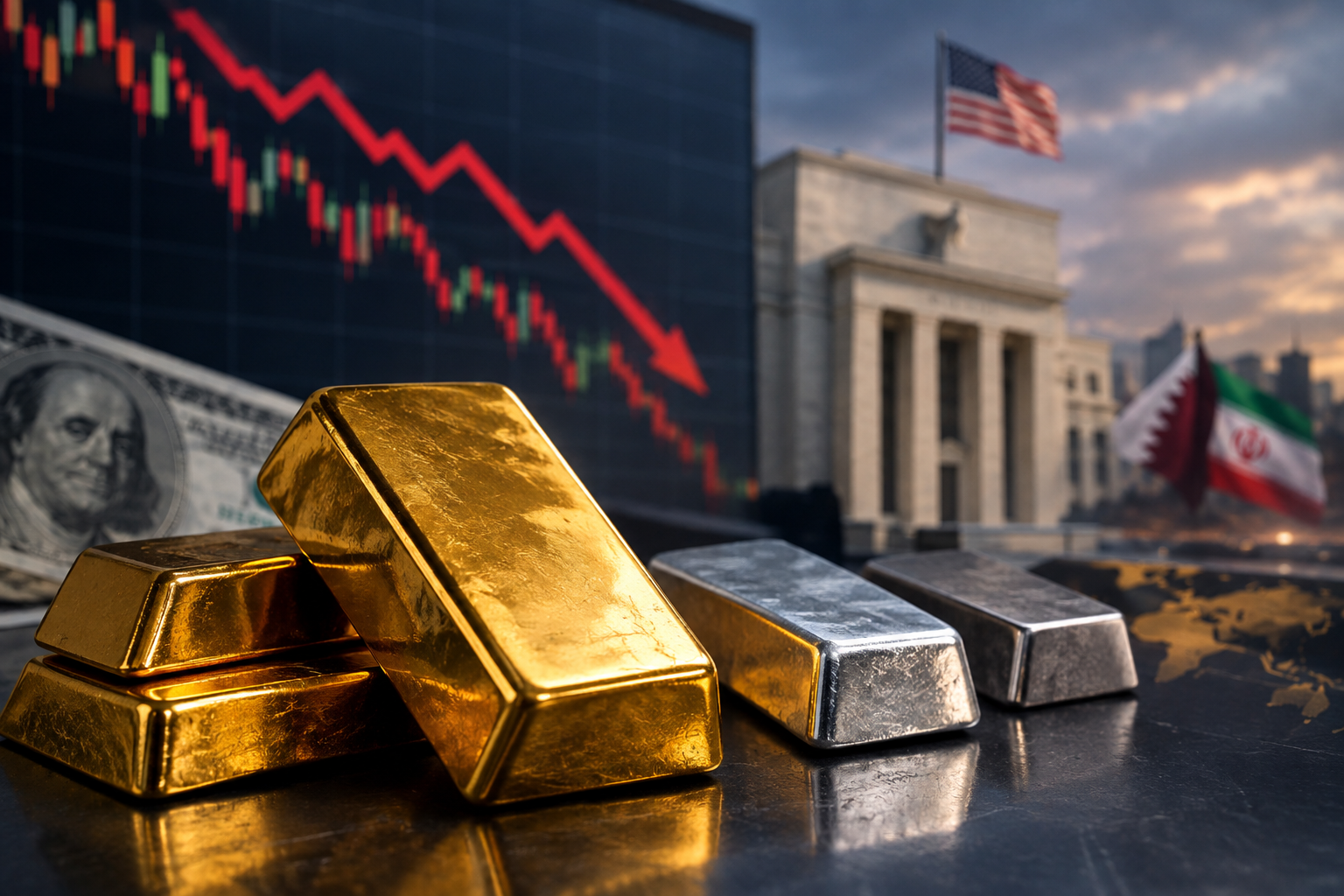 الذهب يتجه لخسارة شهرية مع انتظار بيانات التضخم الأميركية وإشارات الفيدرالي