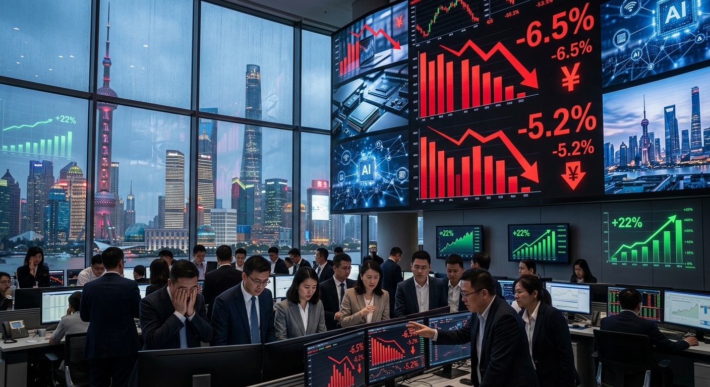 أرباح الشركات الصينية المدرجة تقفز 26%.. والأسهم تتراجع
