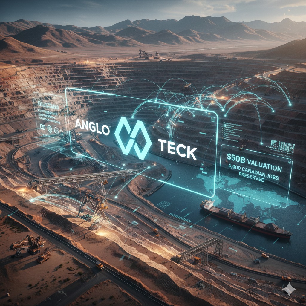 كندا توافق على اندماج شركتي أنغلو وتيك