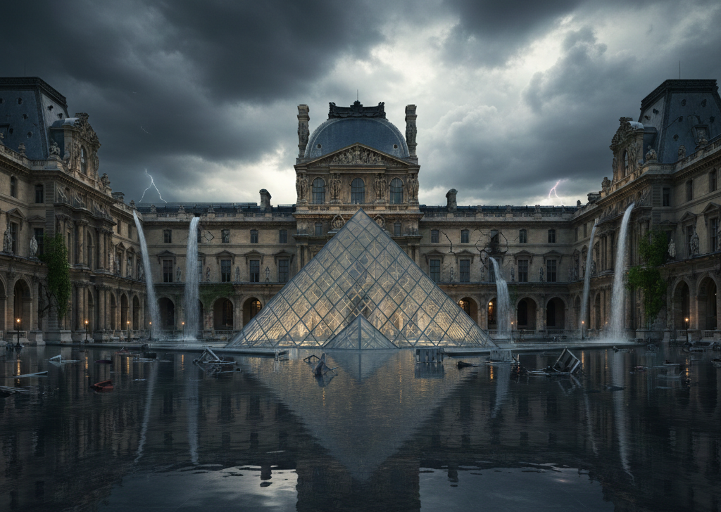 متحف اللوفر في مهب الأزمات... سرقات وإضرابات وتهالك البنية التحتية