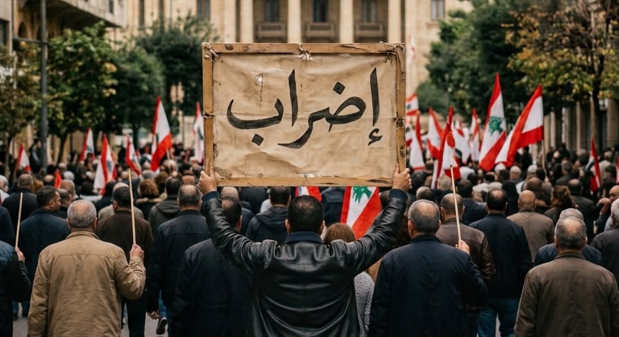 إضراب مفتوح وتصعيد تدريجي للقطاع العام في لبنان