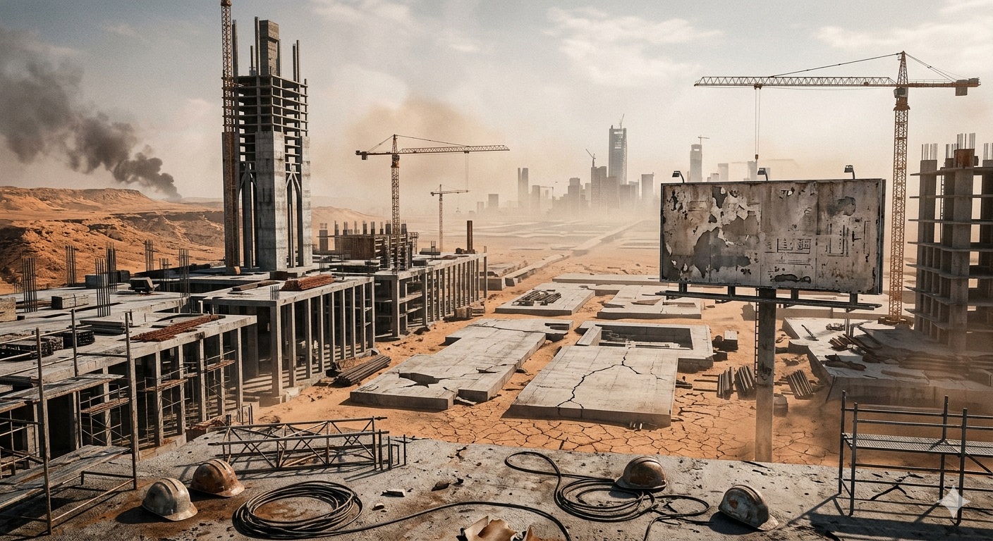 رؤية السعودية الكبرى تصطدم بكلفة الحرب وتباطؤ المشاريع