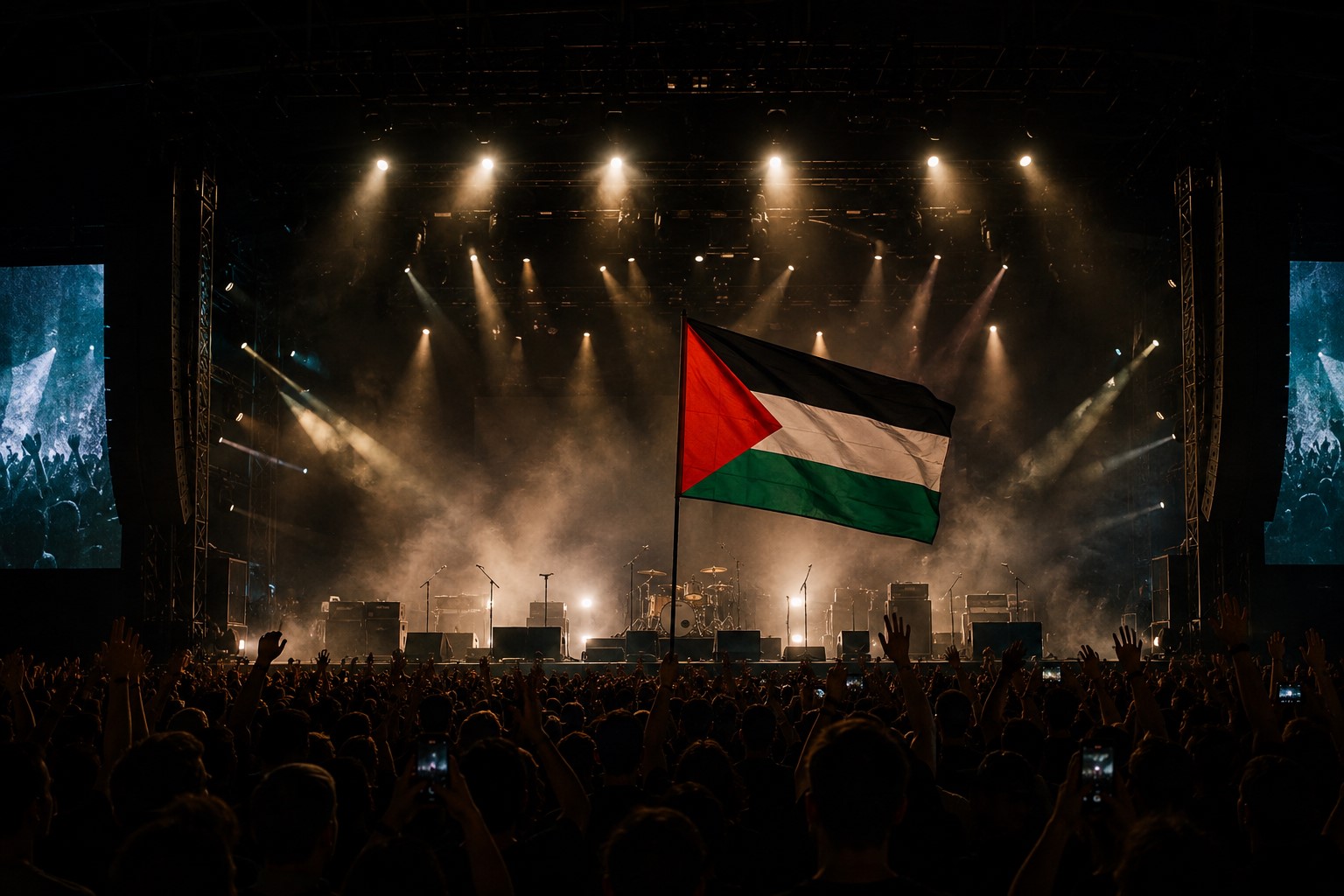 سنغافورة تحظر فرقة ماسيف أتاك بعد رفع العلم الفلسطيني في حفل موسيقي