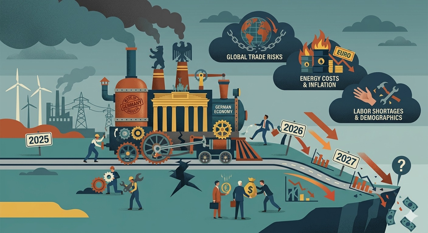 تراجع توقعات النمو الاقتصادي في ألمانيا وسط التوترات الجيوسياسية
