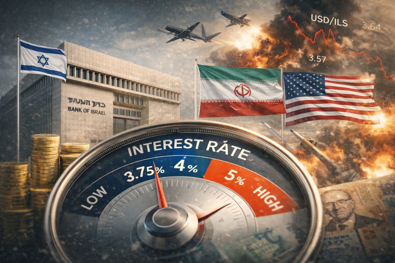 إسرائيل أمام قرار حاسم بشأن الفائدة وسط تصاعد التوتر مع إيران