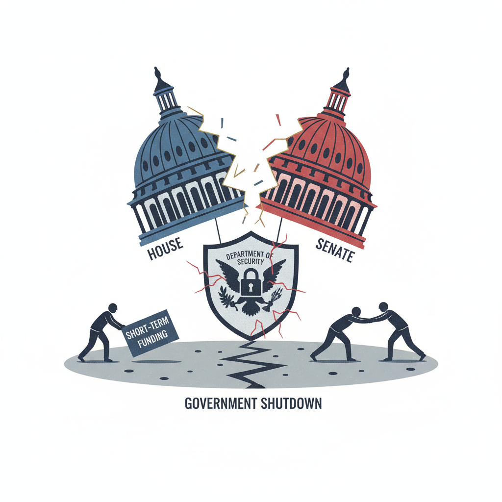 مجلس النواب الأميركي يقر تمويلاً مؤقتاً لوزارة الأمن الداخلي وسط خلافات حادة مع مجلس الشيوخ