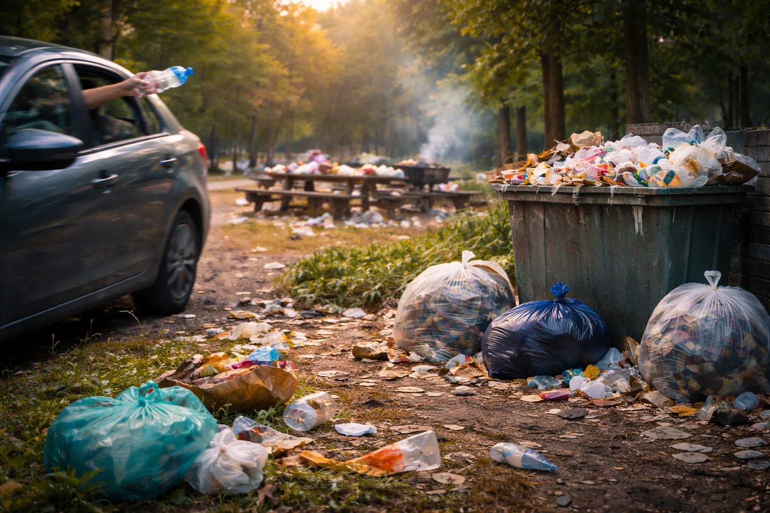 حين لا تدخل النفايات مكانها، فكيف يأخذ الوطن مكانته؟ (بقلم وليد الخطيب)