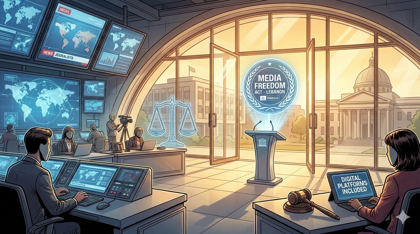 اليونسكو تؤكد دعمها لمشروع قانون الإعلام بعد الصياغة النهائية